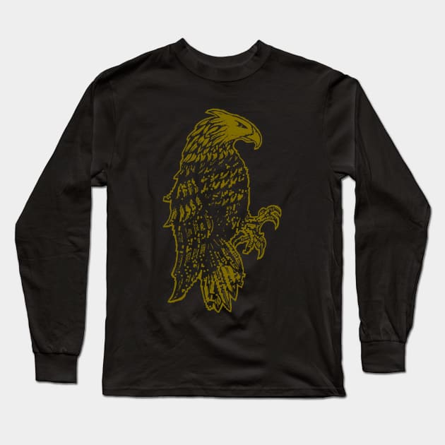 Eagle Long Sleeve T-Shirt by HRNDZ